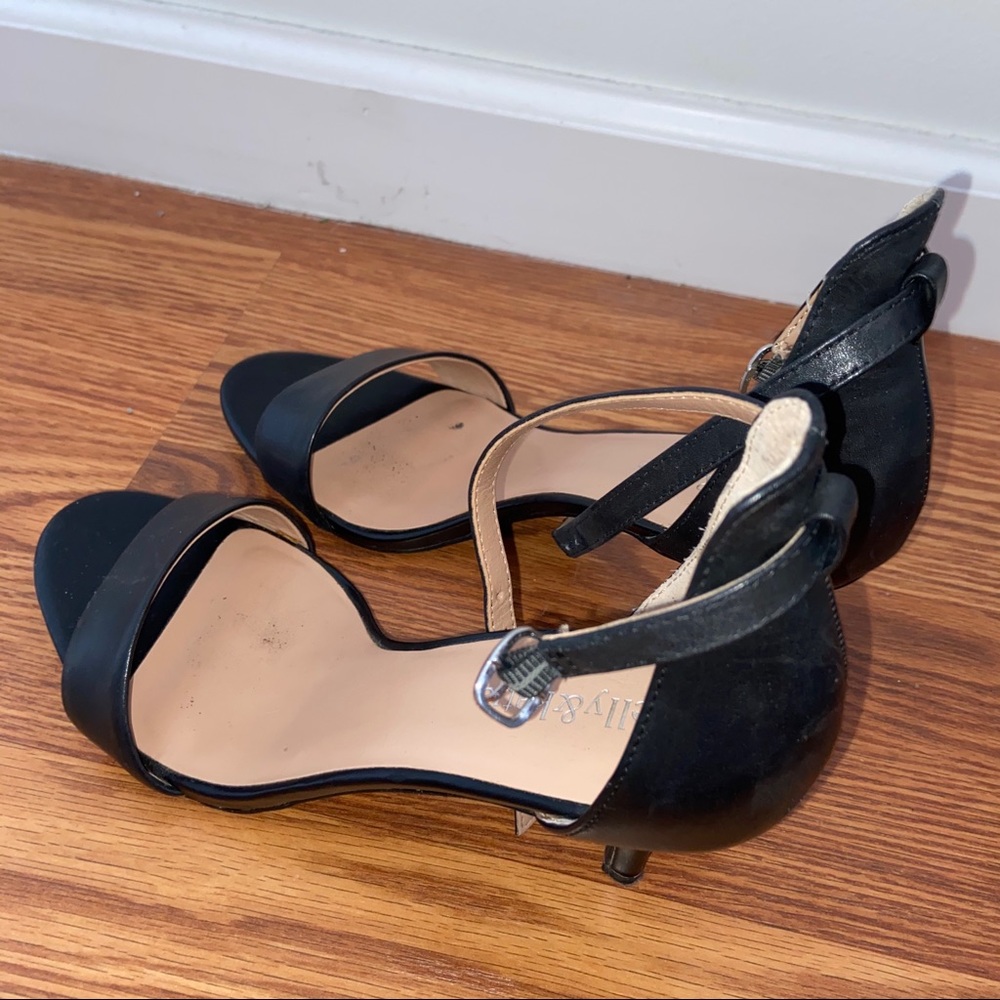 Black Strappy Heels Kelly & Katie - Picture 5 of 5